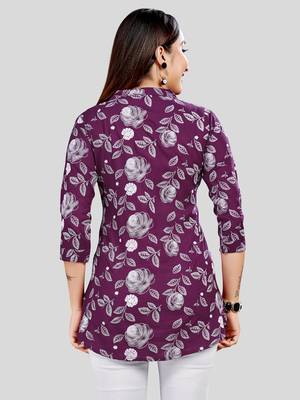  rayon printed short kurti 2