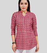 Saree swarg rayon printed short kurti