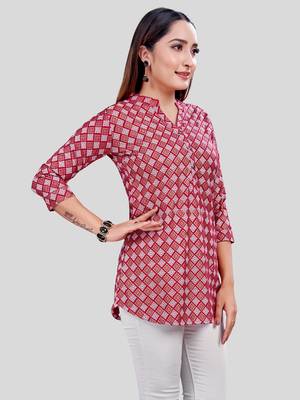  rayon printed short kurti 4