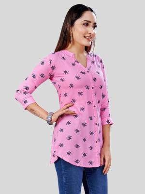  rayon printed short kurti 4