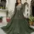 Trendmalls Trendmalls Georgette Sequin Embroidery Crop Top Lehenga with Shrug Suit Set