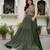 Georgette Sequin Embroidery Crop Top Lehenga with Shrug Suit Set