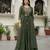 Georgette Sequin Embroidery Crop Top Lehenga with Shrug Suit Set