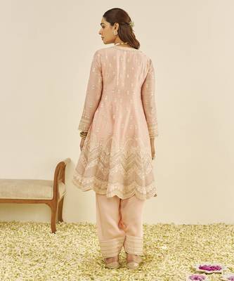 Off rose meeram - short anarkali with salwar 3