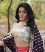 Pink And Silver Color Faux Blooming Lehenga Choli 