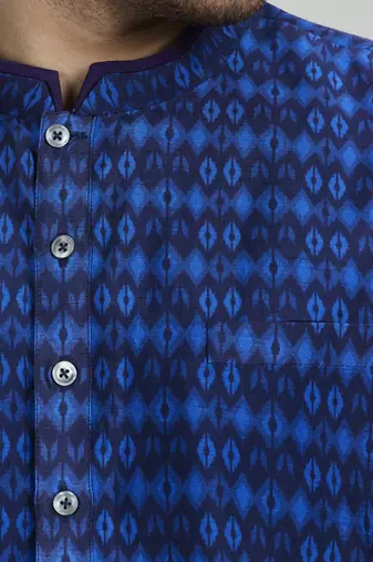 Patola printed dashiki kurta set