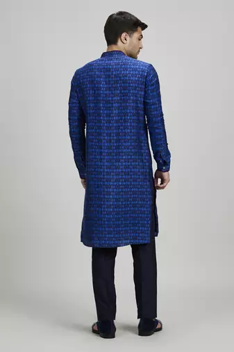 Patola printed dashiki kurta set