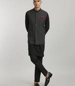 Ebony leon printed bandhi jacket