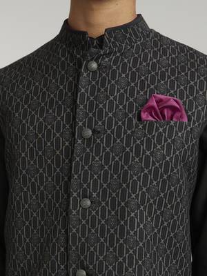 Ebony leon printed bandhi jacket 3