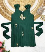 Baby Girls Embrodairy South Indian Traditional Pattu Pavadai Tapeta Silk  Frocks Dresses For Baby Girls