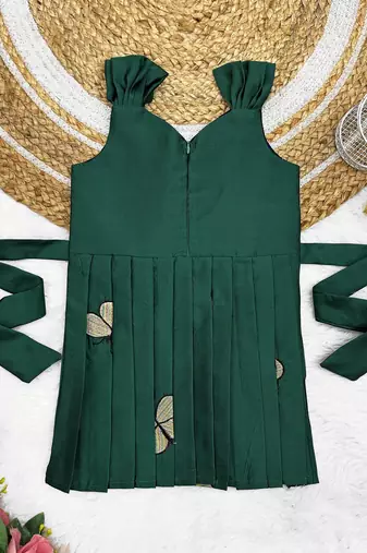 Baby Girls Embrodairy South Indian Traditional Pattu Pavadai Tapeta Silk  Frocks Dresses For Baby Girls