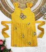 Baby Girls Embrodairy South Indian Traditional Pattu Pavadai Tapeta Silk Frocks Dress For Baby Girls