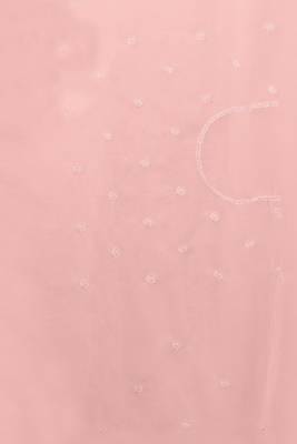 Pink Sequin embroidered Georgette Saree With Unstitch Blouse Piece 5