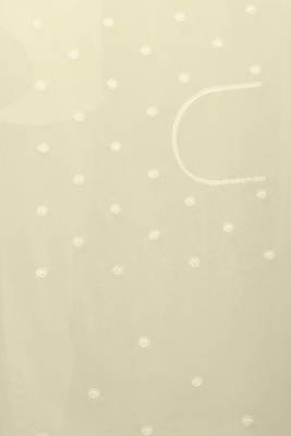Off White Sequin embroidered Georgette Saree With Unstitch Blouse Piece 5