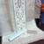 Sky blue embroidary and coding work heavy butterfly net with japan satin semistitched salwar suit