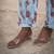 Light blue base floral leaf print co ord set