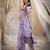 Pink base floral leaf print co ord set