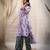 Pink base floral leaf print co ord set