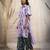 Pink base floral leaf print co ord set