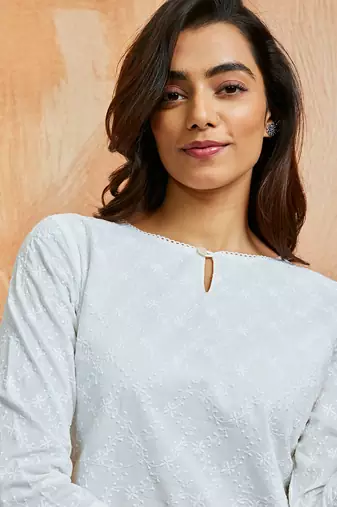 Wowhite only kurta