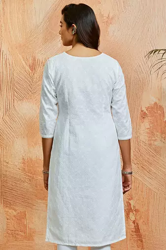 Wowhite only kurta