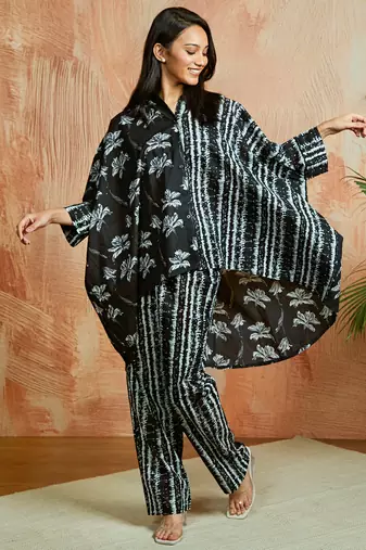 Women's black co ords set