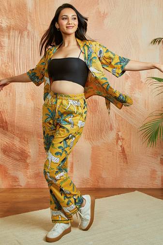 Women's mustard co ords set