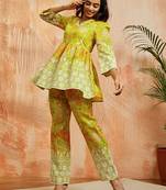 Wopista green co ords set