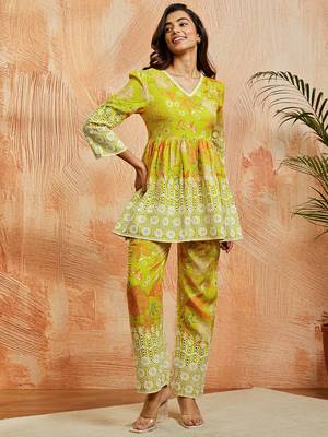 Wopista green co ords set 2