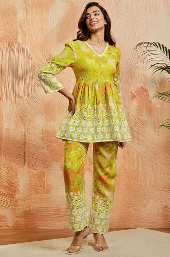 Wopista green co ords set