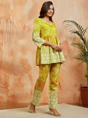 Wopista green co ords set 4