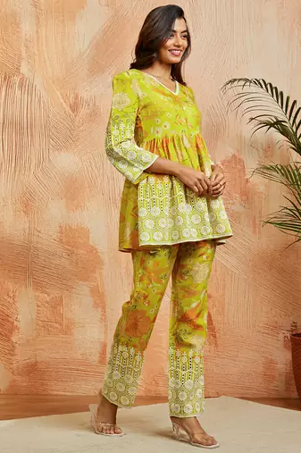Wopista green co ords set