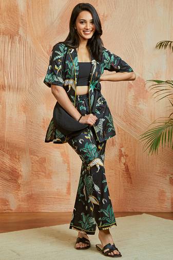 Women's black co ords set