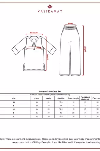 Worust co ords set