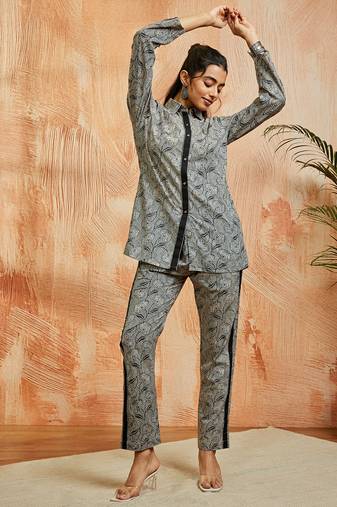 Women's black co ords set