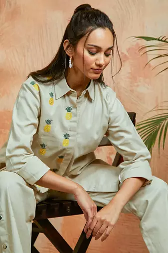Women's cream co ords set
