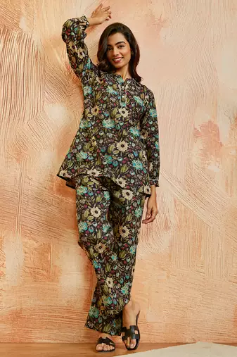 Women's black co ords set