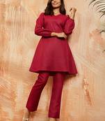 Womaroon co ords set