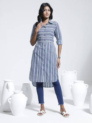 Woindigo blue kurta 1
