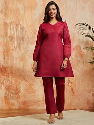 Womaroon co ords set 2