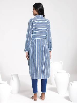 Woindigo blue kurta 3