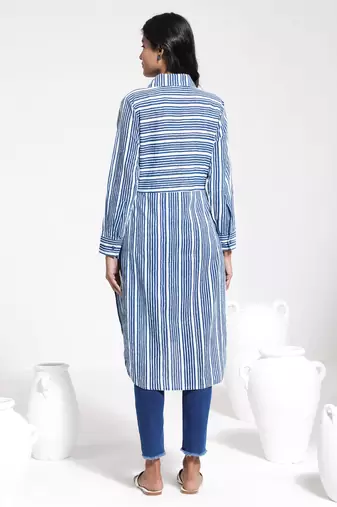Woindigo blue kurta
