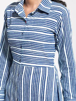 Woindigo blue kurta 4