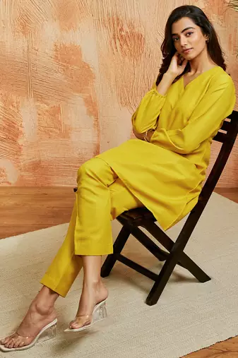 Women's mustard co ords set