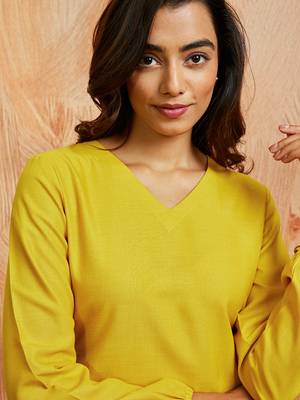 Womustard co ords set 3