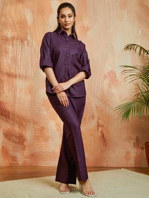 Wopurple co ords set 1