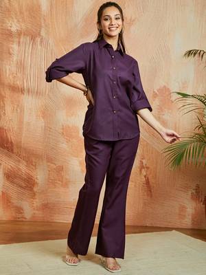 Wopurple co ords set 2