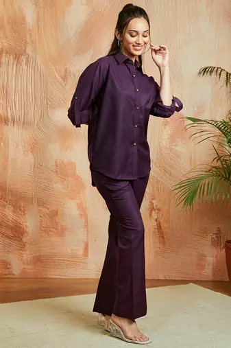 Wopurple co ords set
