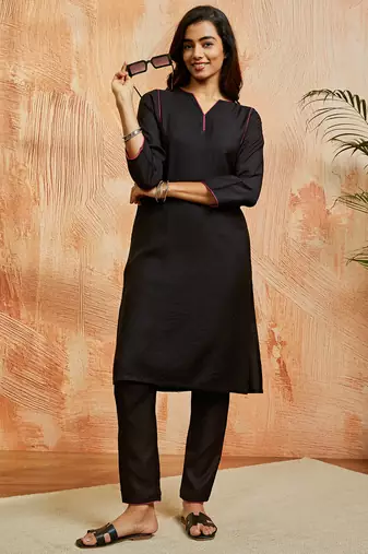 Women's black co ords set