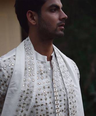 Ivory rahat kurta set 4